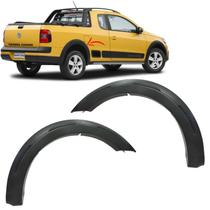 Par Moldura Alargador Paralama Traseiro Volkswagen Saveiro Cross G5 2010 2011 2012 2013 Original