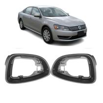 Par Moldura Aro Interno Espelho Retrovisor Passat R-line 2011 Á 2015 Par Moldura Aro Interno Espelho Retrovisor Passat R-line 2011 Á 2015