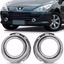 Par Moldura Aro Milha Peugeot 307 Cromado 2007 2008 2009 2010 2011 Par Moldura Aro Milha Peugeot 307 Cromado 2007 2008 2009 2010 2011
