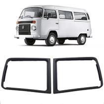 Par moldura aro pisca lanterna dianteira kombi carat 98 a 14