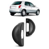 Par Moldura Botão Vidro Eletrico Traseiro Celta 07/13 Preto Par Moldura Botão Vidro Eletrico Traseiro Celta 07/13 Preto