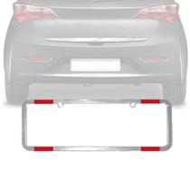 Par Moldura de Placa Cromada Refletor Especial Universal - Shekparts