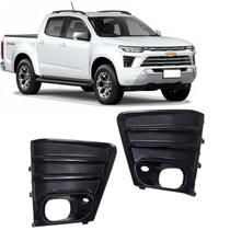 Par Moldura Farol de Milha S10 Ltz High Country 2025 2026 Black Piano Original Par Moldura Farol de Milha S10 Ltz High Country 2025 2026 Black Piano Original