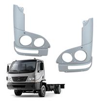 Par Moldura Farol Mb Accelo até 2022 Lado Direito Esquerdo Par Moldura Farol Mb Accelo até 2022 Lado Direito Esquerdo