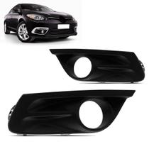 Par moldura farol milha fluence 2013 14 15 16 2017 com furo