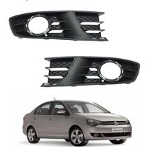 Par Moldura Farol Milha Volkswagen Polo Sedan 2012 2013 2014 2015 Original Par Moldura Farol Milha Volkswagen Polo Sedan 2012 2013 2014 2015 Original