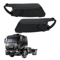 Par Moldura Farolete Iveco Tector 2008 2018 Direito Esquerdo