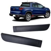 Par Moldura Friso Porta Traseira Fiat Toro Freedom 2016 2017 2018 2019 2020 2021 2022 2023 2024 2025