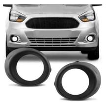 Par Moldura Grade Farol Ka Hatch Sedan Par Moldura Grade Farol Ka Hatch Sedan