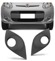 Par Moldura Grade Farol Milha Palio G5 2012 13 14 15 16 2017