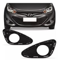 Par Moldura Grade Milha Farol Com Furo Hb20 2014 Par Moldura Grade Milha Farol Com Furo Hb20 2014