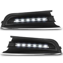 Par Moldura Grade Milha Gol Voyage G6 2013 2014 2015 2016 Acompanha Led Friso Cromado Par Moldura Grade Milha Gol Voyage G6 2013 2014 2015 2016 Acompanha Led Friso Cromado