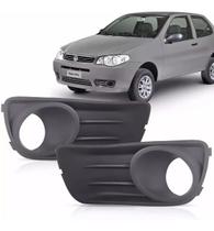 Par Moldura Grade Milha Palio Economy 2014 2015 2016 com Furo