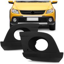 Par Moldura Grade Milha Parachoque Saveiro Cross Gol Rallye G5 Par Moldura Grade Milha Parachoque Saveiro Cross Gol Rallye G5