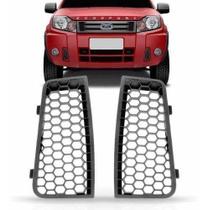 Par moldura grade parachoque ecosport 08/12 grafite