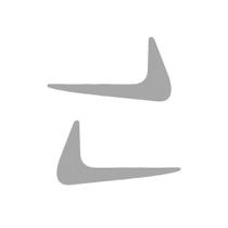 Par Moldura Maçaneta Asa Delta Para MB Actros Axor Espelhada