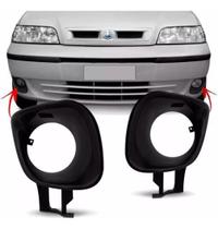 Par Moldura Milha Grade Palio Siena Fire G2 2001 2