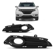 Par Moldura Milha Hrv 2015 2016 2017 Com Furo Aro Preto Novo Par Moldura Milha Hrv 2015 2016 2017 Com Furo Aro Preto Novo