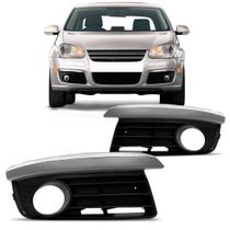 Par Moldura Milha Jetta 2007 2008 2009 2010 C/Friso Cromado