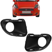 Par Moldura Milha Parachoque Punto 2007 2008 2009 2010 2011 2012 Preto Com Furo Par Moldura Milha Parachoque Punto 2007 2008 2009 2010 2011 2012 Preto Com Furo