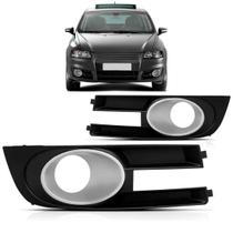 Par Moldura Milha Stilo 2005 2006 2007 2008 2009 Preto Fosco Aro Prata