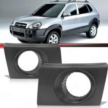 Par moldura milha tela parachoque tucson 04 05 06 07 08 09 10 11 12 13 14 15