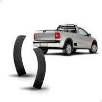 Par moldura parachoque traseiro saveiro g5/g6 08/16 pto text