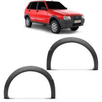 Par Moldura Paralama Dianteiro Uno Way Cinza 2004 2005 2006 2007 2008 2009 2010 2011 2012