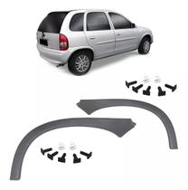PAR Molduras do Para-Lama CORSA 94 até 02 - PRETO LISO