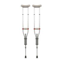 Par Muleta Axilar D7 Universal em Alumínio até 130 Kg (02 unidades) Par Muleta Axilar D7 Universal em Alumínio até 130 Kg (02 unidades)