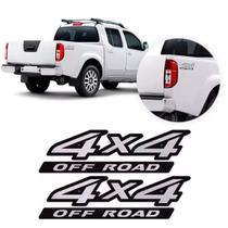 Par Nissan Frontier 4x4 Off Road Kit Emblema Adesivo