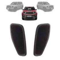 Par olho de gato refletivo jeep renegade (fumê) lado direito + lado esquerdo 2015 a 2021 Par olho de gato refletivo jeep renegade (fumê) lado direito + lado esquerdo 2015 a 2021