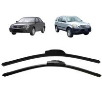 Par Palheta Aerofit Dianteira Bosch Honda CR-V 2000 A 2006 Par Palheta Aerofit Dianteira Bosch Honda CR-V 2000 A 2006