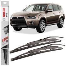 Par Palheta Bosch Eco Ferro Mitsubishi Outlander 2007 A 2012