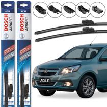 Par Palheta Bosch Multiclip Chevrolet Agile 2012 a 2014