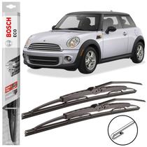 Par Palheta Bosch P/ Mini Cooper Conexão Gancho 2006 A 2013 Par Palheta Bosch P/ Mini Cooper Conexão Gancho 2006 A 2013