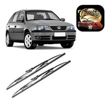 Par Palheta De Ferro Do Limp. Parabrisa Vw Gol G3 1999 A 2005