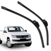 Par Palheta Dianteira Limpadora de Para-brisa Amarok 2010 a 2012 de Silicone Par Palheta Dianteira Limpadora de Para-brisa Amarok 2010 a 2012 de Silicone