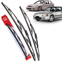 Par Palheta Dianteira Limpadora de Para-brisa Civic 1991 a 2000 de Ferro