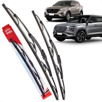 Par Palheta Dianteira Limpadora de Para-brisa Creta 2017 a 2025 de Ferro