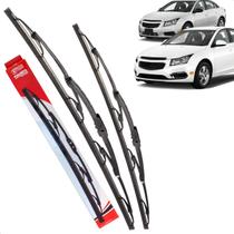 Par Palheta Dianteira Limpadora de Para-brisa Cruze 2012 a 2016 de Ferro