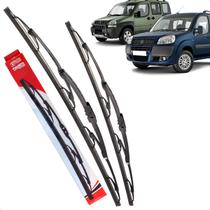 Par Palheta Dianteira Limpadora de Para-brisa Doblo 2001 a 2010 de Ferro