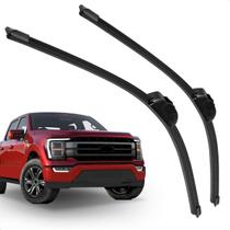Par Palheta Dianteira Limpadora de Para-brisa F 150 2023 a 2024 de Silicone Par Palheta Dianteira Limpadora de Para-brisa F 150 2023 a 2024 de Silicone