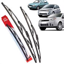 Par Palheta Dianteira Limpadora de Para-brisa Fiesta Hatch Sedan 2002 a 2010 de Ferro Par Palheta Dianteira Limpadora de Para-brisa Fiesta Hatch Sedan 2002 a 2010 de Ferro