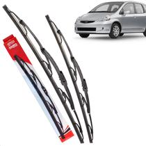 Par Palheta Dianteira Limpadora de Para-brisa Fit 2003 a 2008 de Ferro