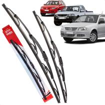 Par Palheta Dianteira Limpadora de Para-brisa Gol Saveiro Parati G4 de Ferro