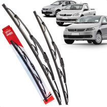 Par Palheta Dianteira Limpadora de Para-brisa Gol Saveiro Voyage G5 de Ferro