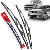 Par Palheta Dianteira Limpadora de Para-brisa Gol Saveiro Voyage G6 G7 de Ferro