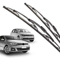 Par Palheta Dianteira Limpadora de Para-brisa Gol Saveiro Voyage G6 G7 de Ferro