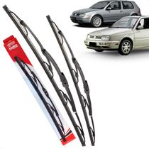 Par Palheta Dianteira Limpadora de Para-brisa Golf 1993 a 2008 de Ferro